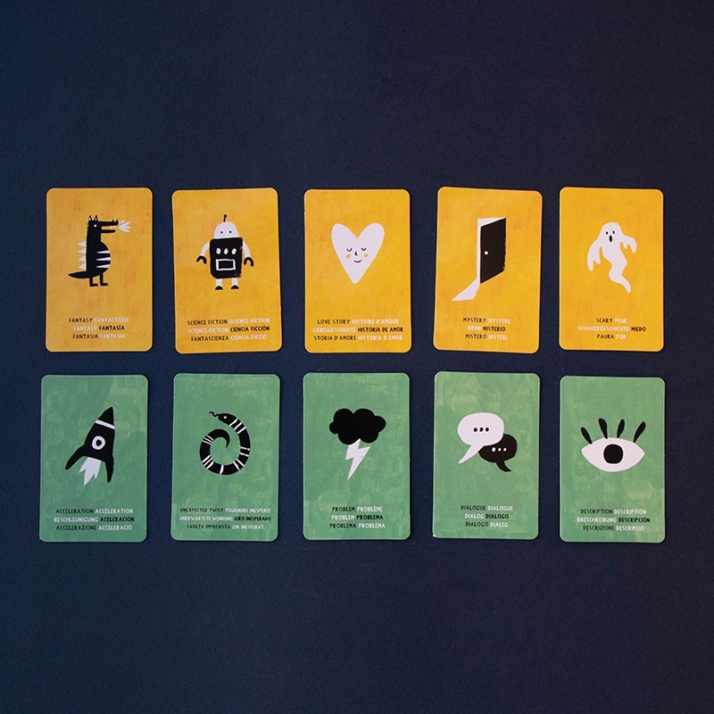 juego de cartas de contar historias